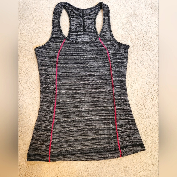 90 Degree By Reflex Tops - 💥SALE💥90 Degree by Reflex Razor Back Athletic Top, Large, Black, Hot Pink